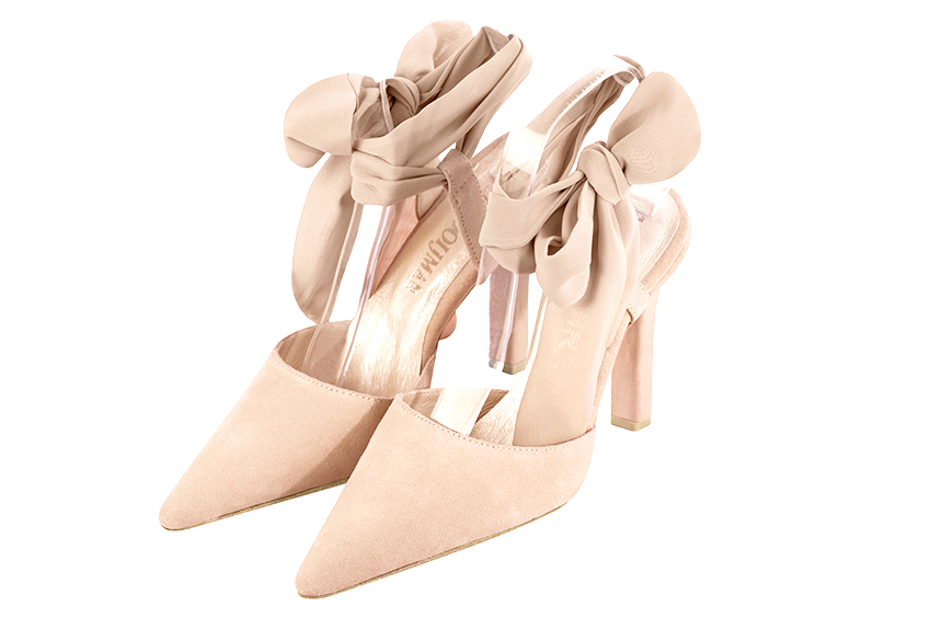 rose poudré dress shoes for women - Florence KOOIJMAN